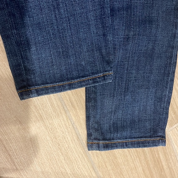 Current Elliott THE FLING super cool patchwork jeans boyfriend fit size 26 - Picture 9 of 12